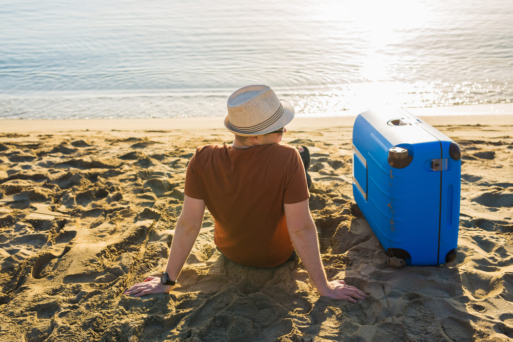 als jong volwassenen alleen op vakantie